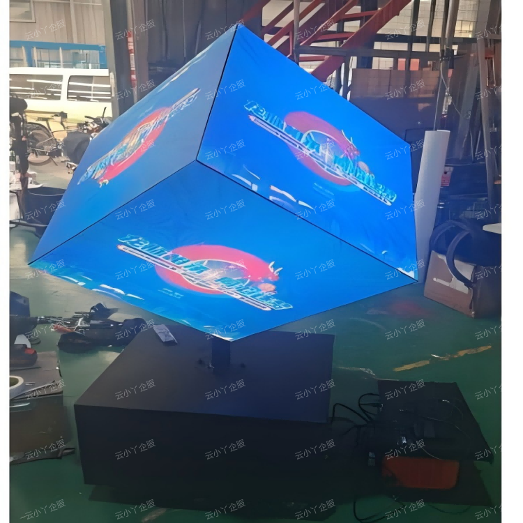 租赁-LED魔方旋转屏